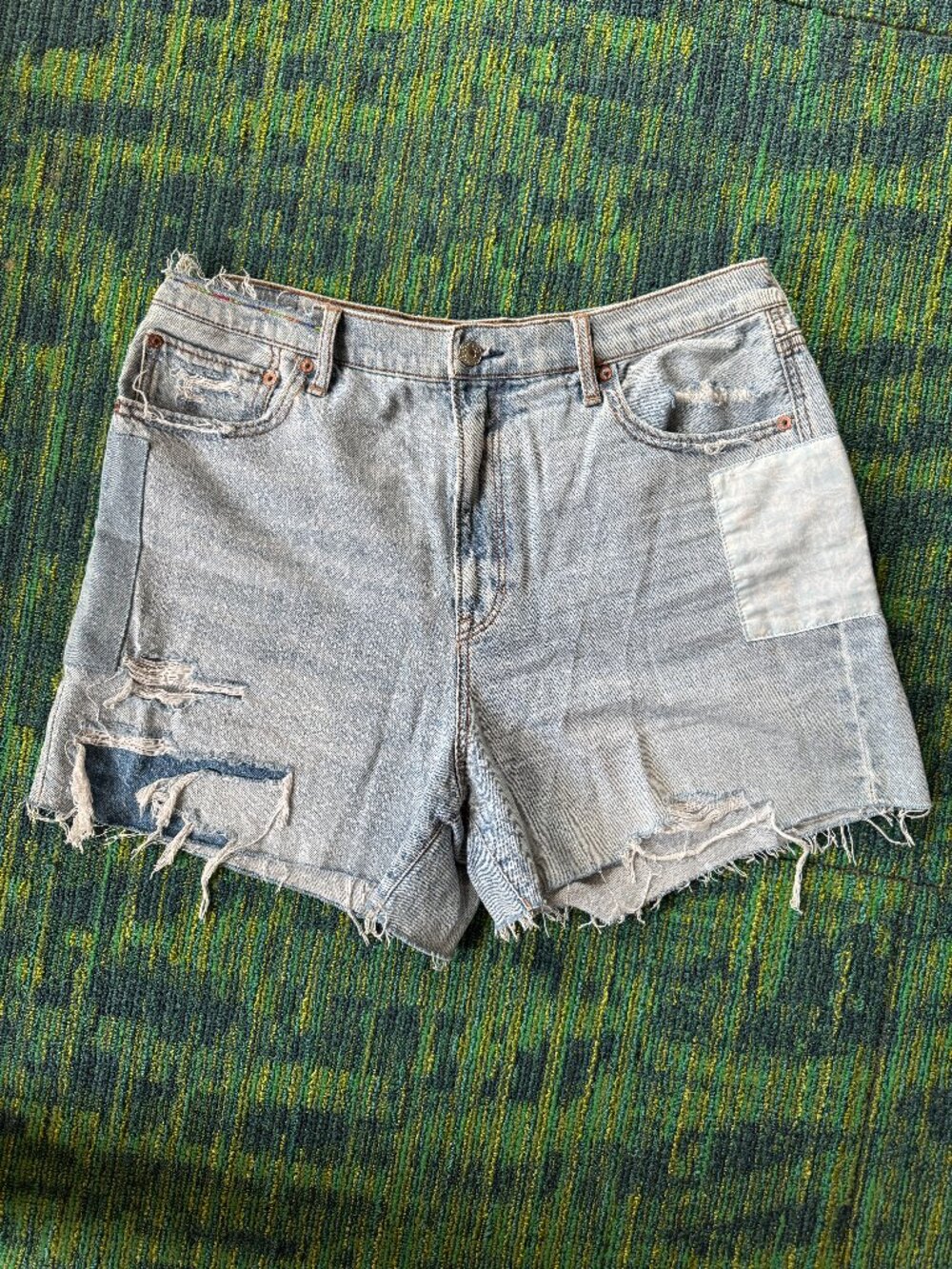 American Egale Past Pride Denim Shorts